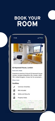 Gateway Student Accommodation iPhone screenshot