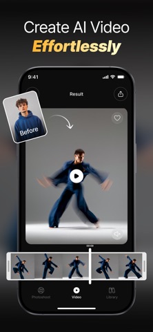 AI Photoshoot Generator: Luce iPhone screenshot