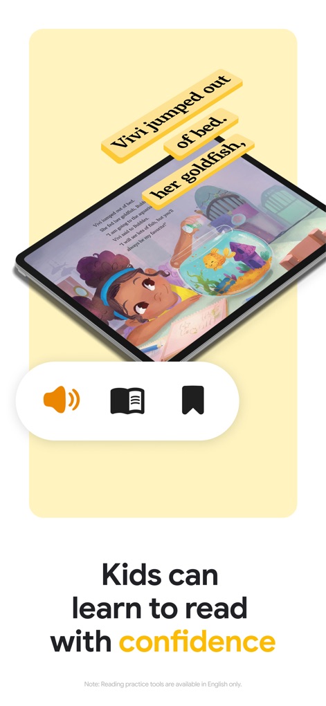 Google Play Books & Audiobooks - Les fonctionnalités conçues pour les enfants transforment l'apprentissage en une expérience interactive, offrant des mots surlignés pour la lecture et des outils de lecture audio.