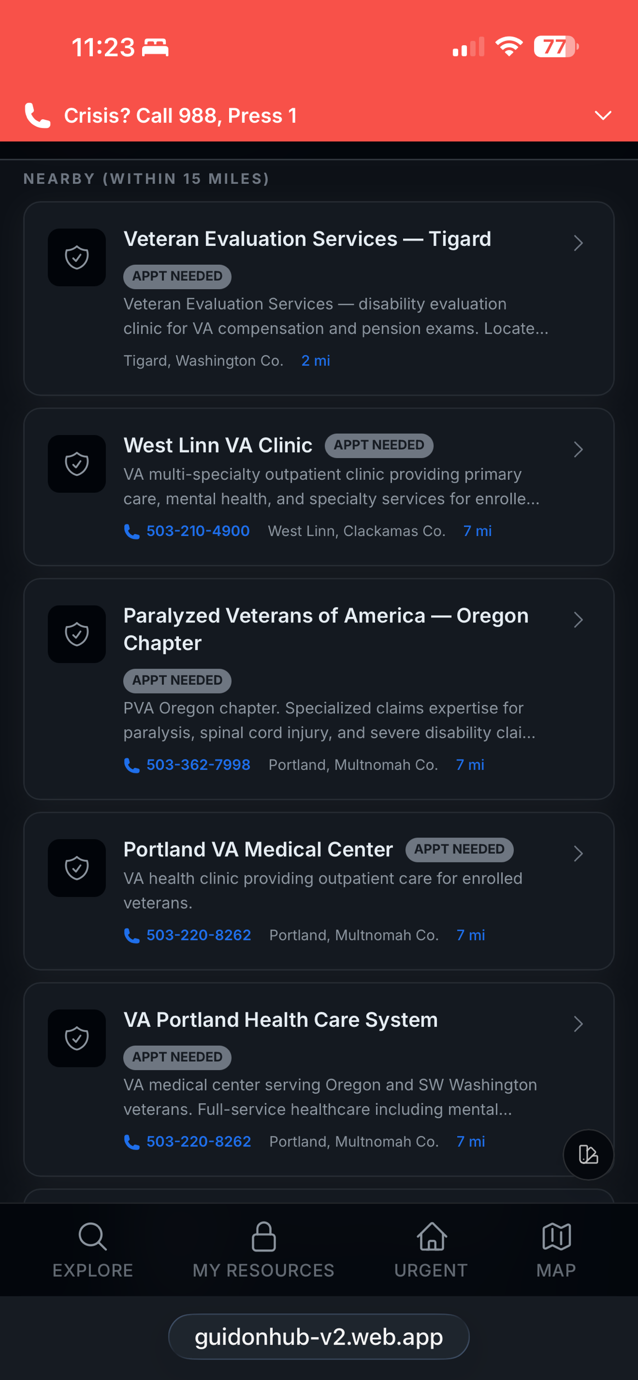 GuidonHub Oregon screenshot 10