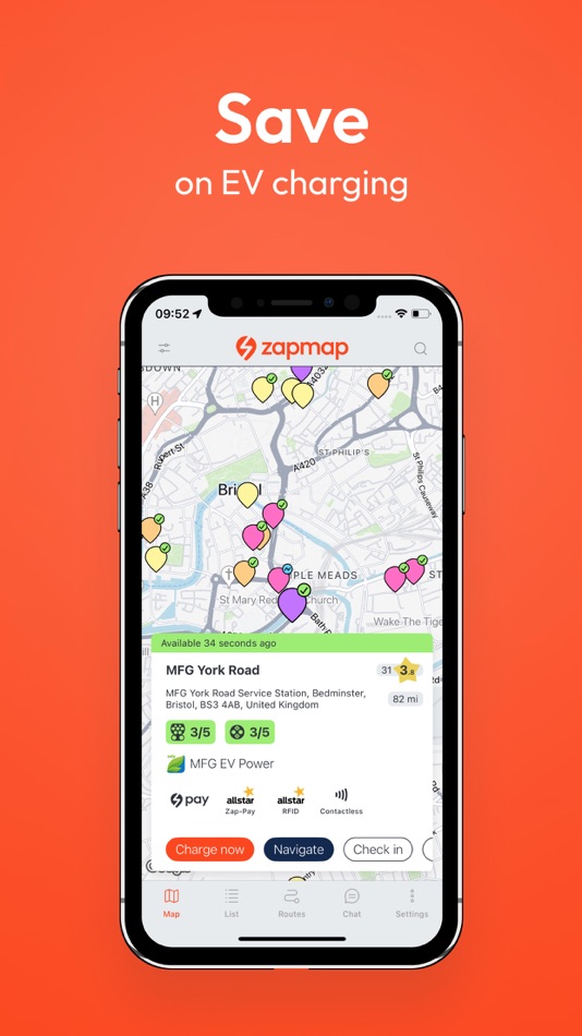 #5. Zapmap: EV charging points map (iOS) Podle: Zapmap Limited
