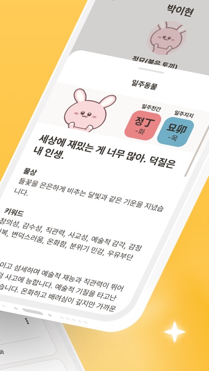 포스텔러 만세력 - 사주풀이, 오행, 절기, 귀인