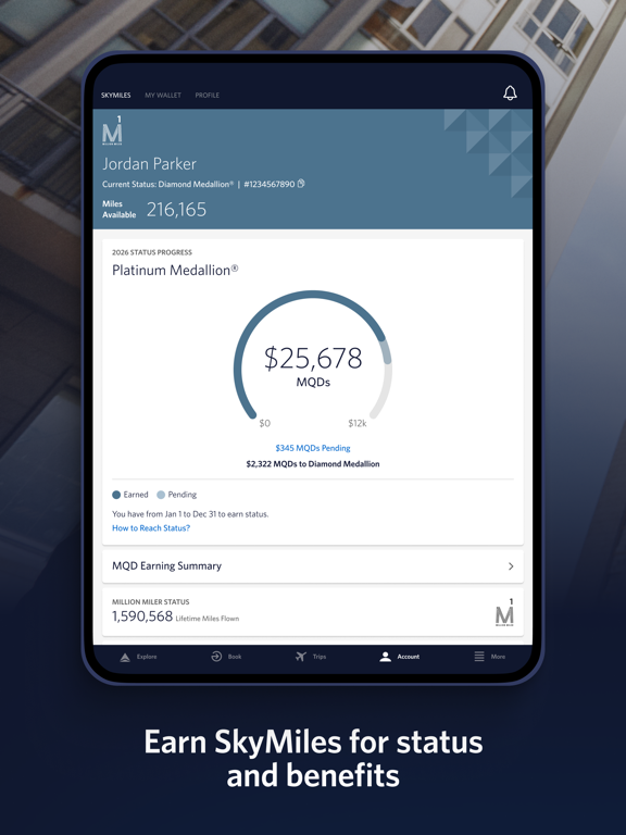 Fly Delta iPad screenshot 8 - Travel app