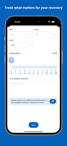 My Exercise App Screenshot 1 of 6