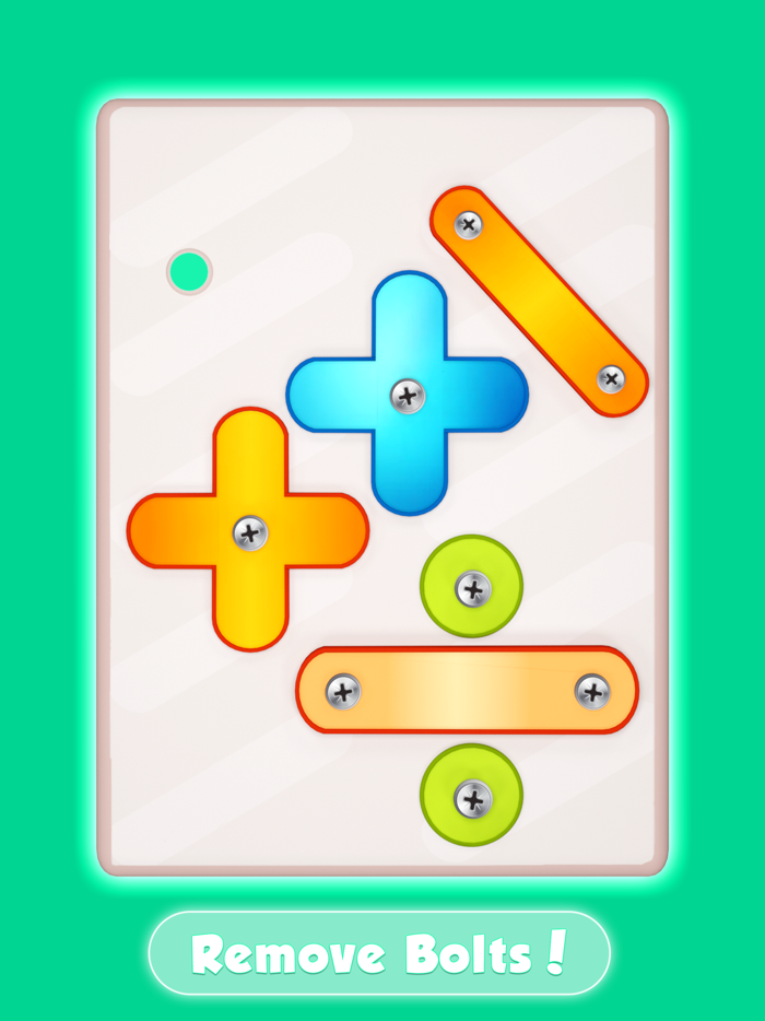 Nut  Bolt Pin Puzzle Game