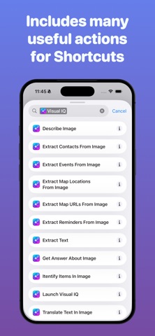 Visual IQ: Image Intelligence+ iPhone screenshot