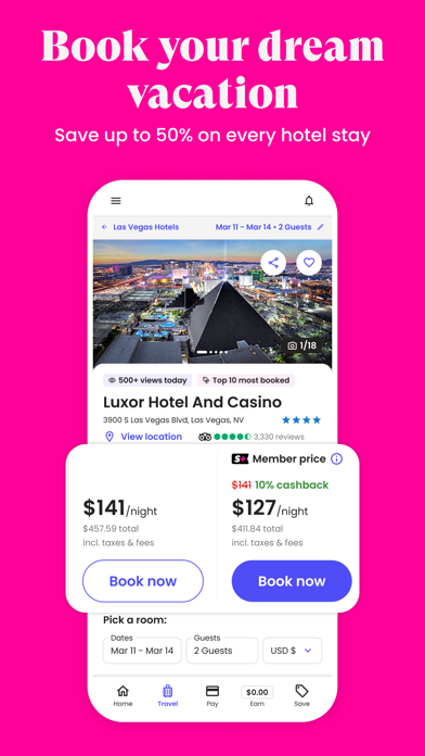 Super.com - Save, Earn, Travel Screenshot