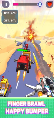 Smash Car: Robot Racing iPhone screenshot