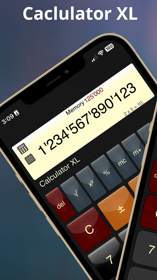 #3. Calculator XLt (iOS) Podle: Gero Mazza
