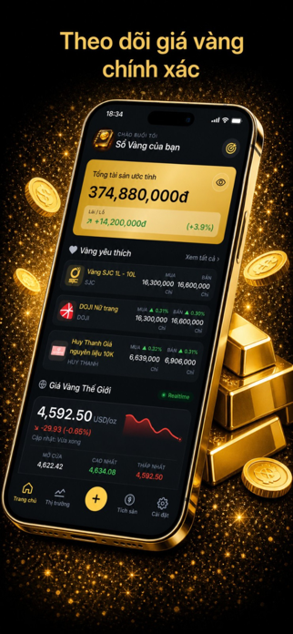 Gold Tracker 24h Screenshot 2 of 10
