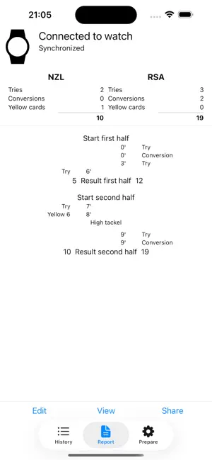Rugby Referee Watch screenshot 3