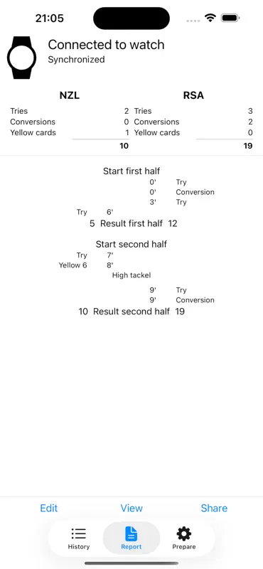 Rugby Referee Watch screenshot 3 of 4