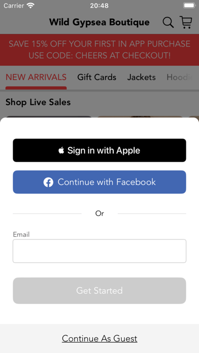 Wild Gypsea Boutique Screenshot