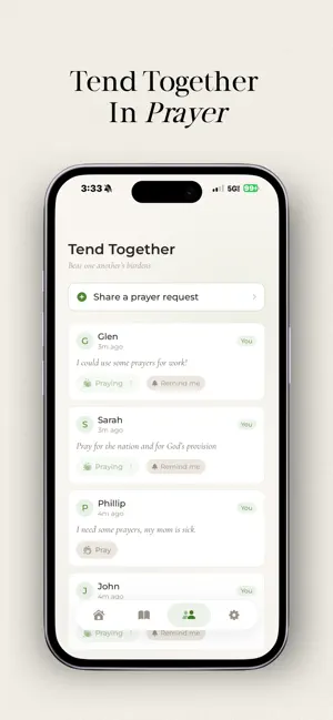 Tend - Spiritual Habit Tracker screenshot 2