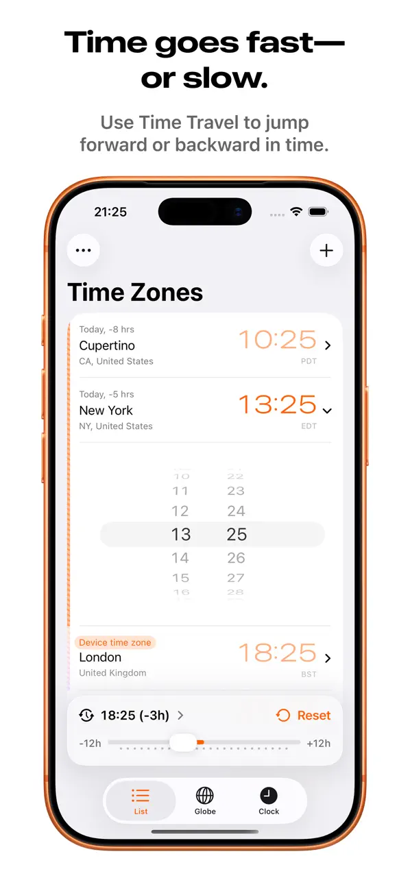 Screenshot #2 pour Ora: World Clock