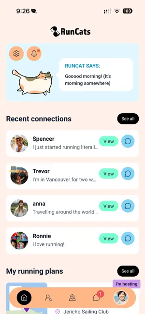 RunCats screenshot 1