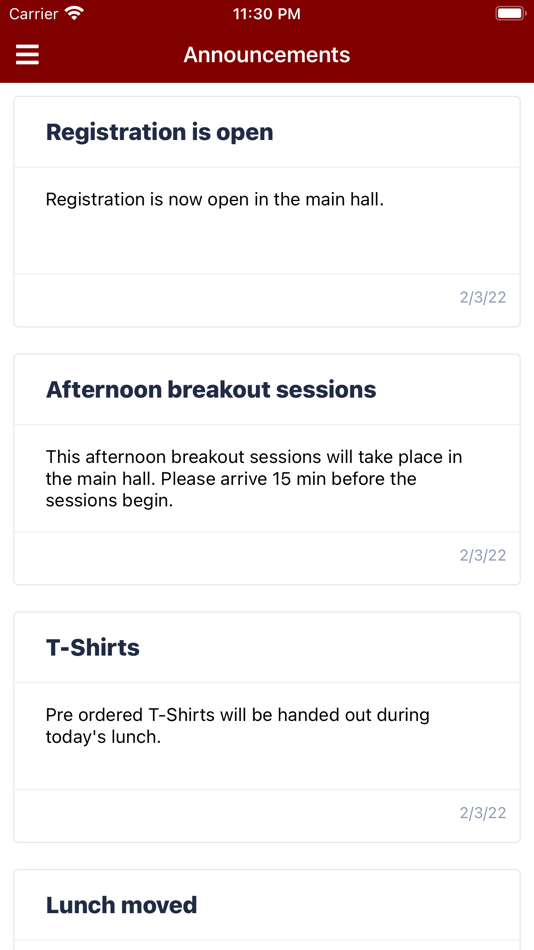#5. PYLI Events (iOS) By: Pyli Group LLC