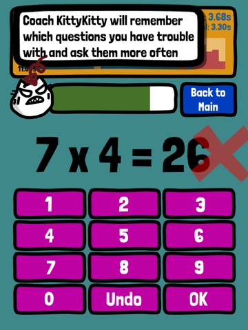 KittyKitty Super Math Fluency iPad screenshot