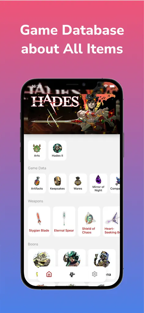 Hades Helper - App de Referencia | MWM