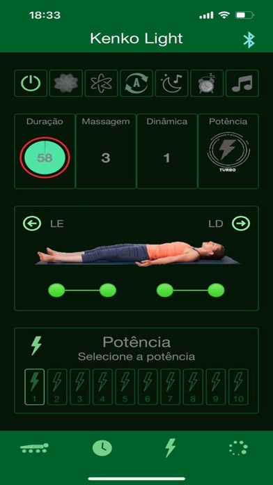 KenkoLight BTvibro Screenshot