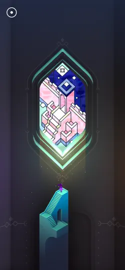 Captura de pantalla de Monument Valley 3 en iPhone 5