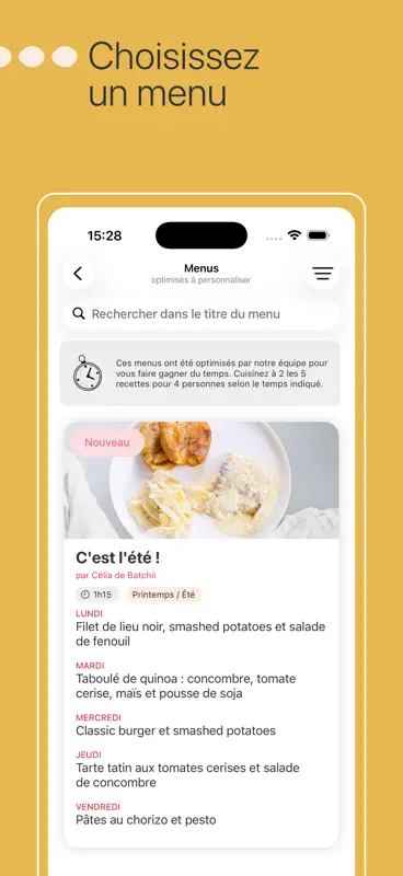 Batchii - Mon Batch Cooking screenshot 2 of 9
