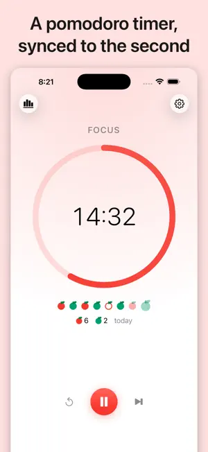 Rossino: A Pomodoro Timer screenshot 1