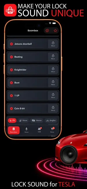 Lock Sound for Tesla screenshot 1