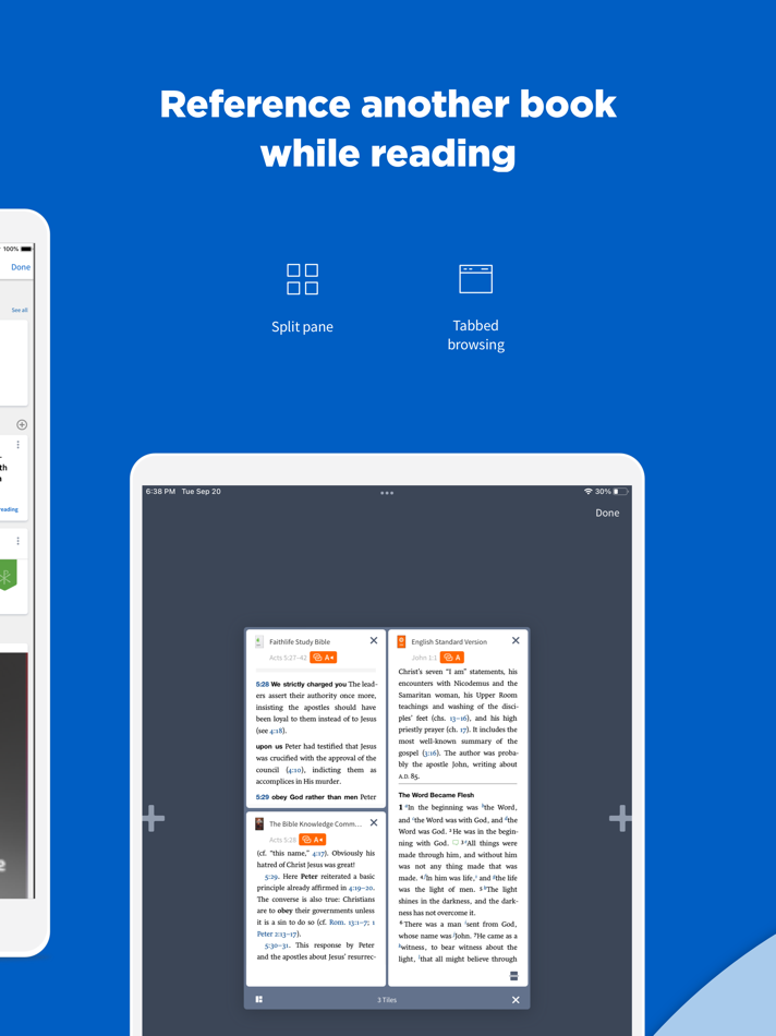 #2. Logos: Deep Bible Study (iOS) โดย: Faithlife Corporation