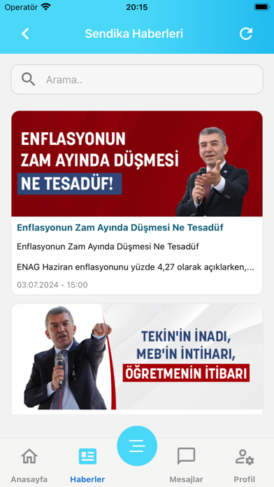 Hurriyetçi Eğitim Sen Screenshot