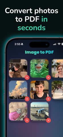 JPG to PDF:Convert JPEG to PDF app screenshot