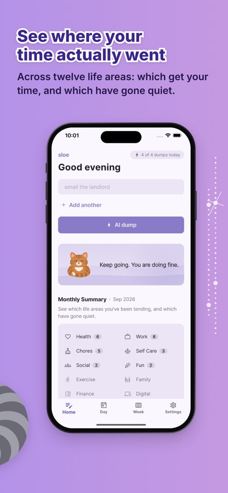 Sloe - Brain Dump to Tasks screenshot 3