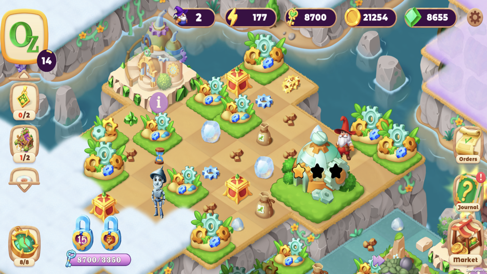 #2. Emerald Merge Game (iOS) Bởi: MAD PIXEL