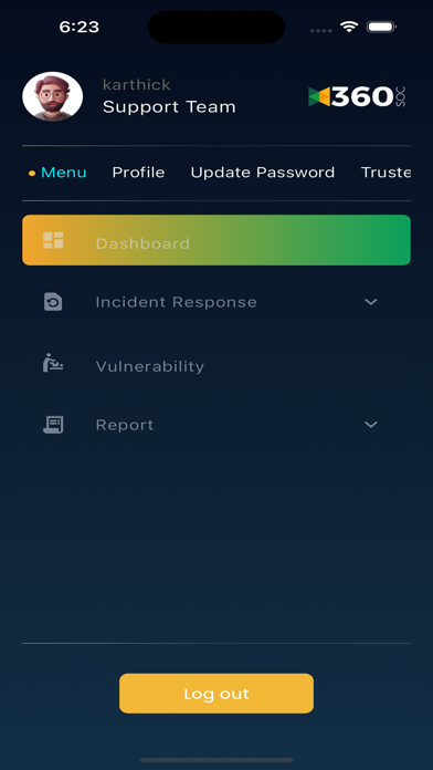 360 SOC Security Platform Screenshot