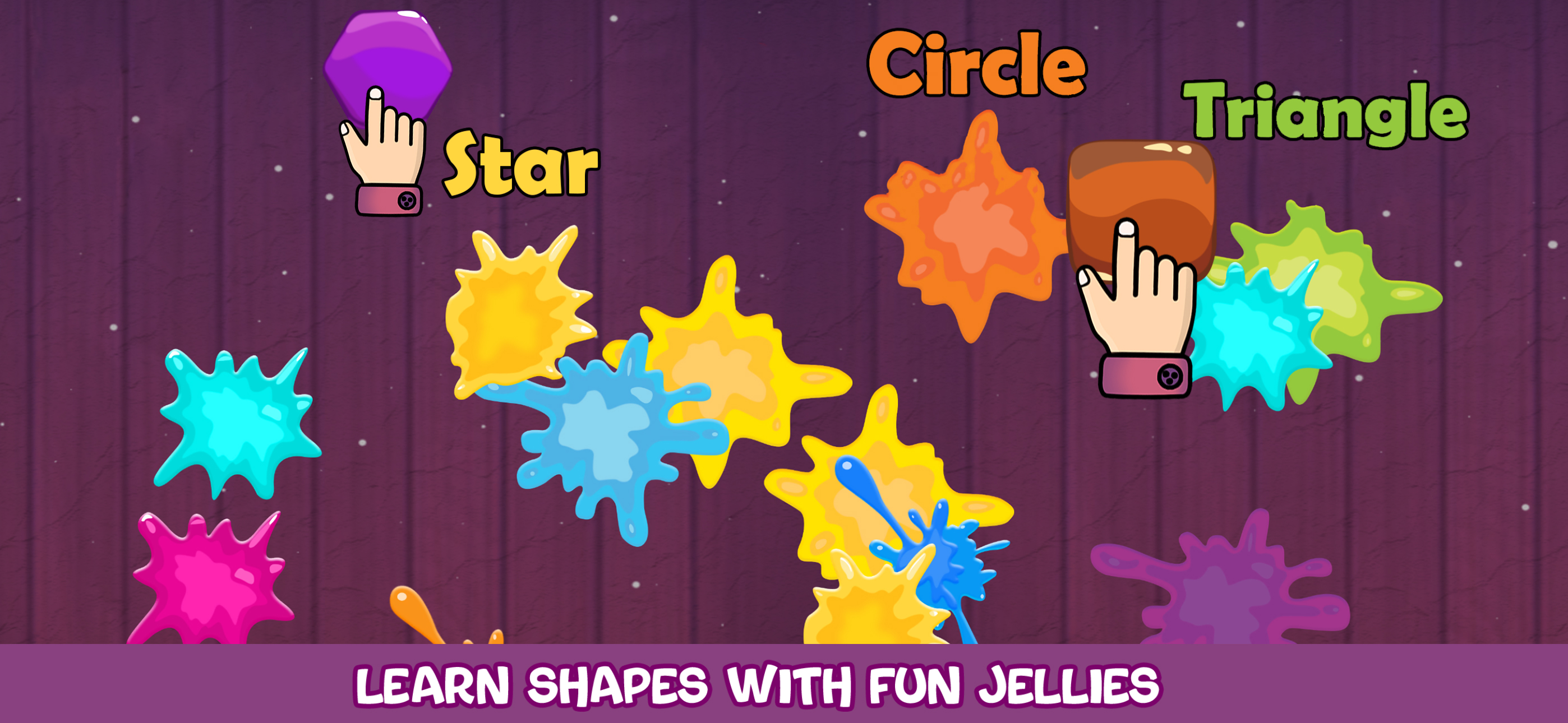 Shapes & matching games kids