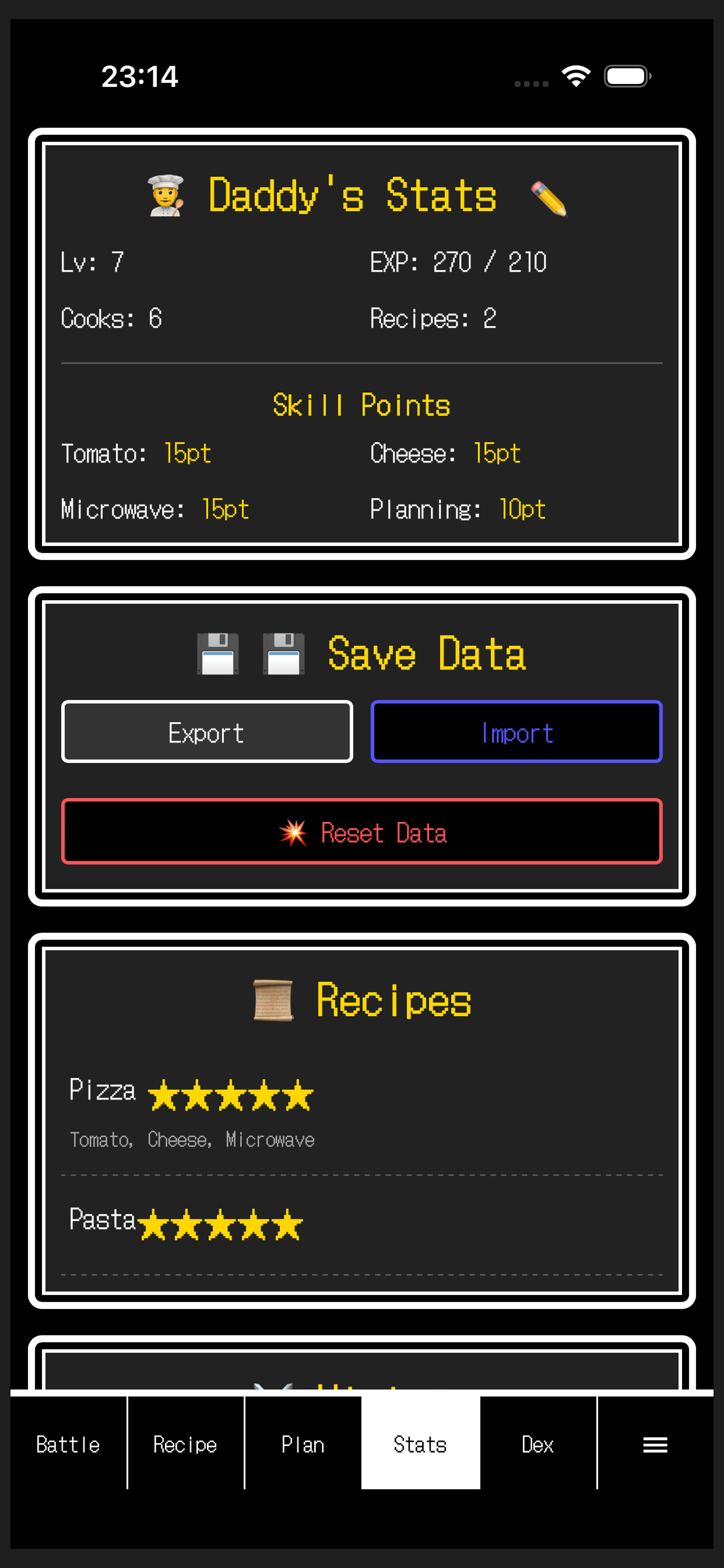 Cooking RPG: Easy Recipe Habit