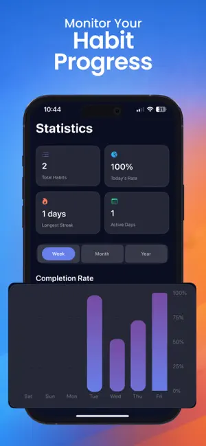 Habbit: Daily Habit Tracker screenshot 3