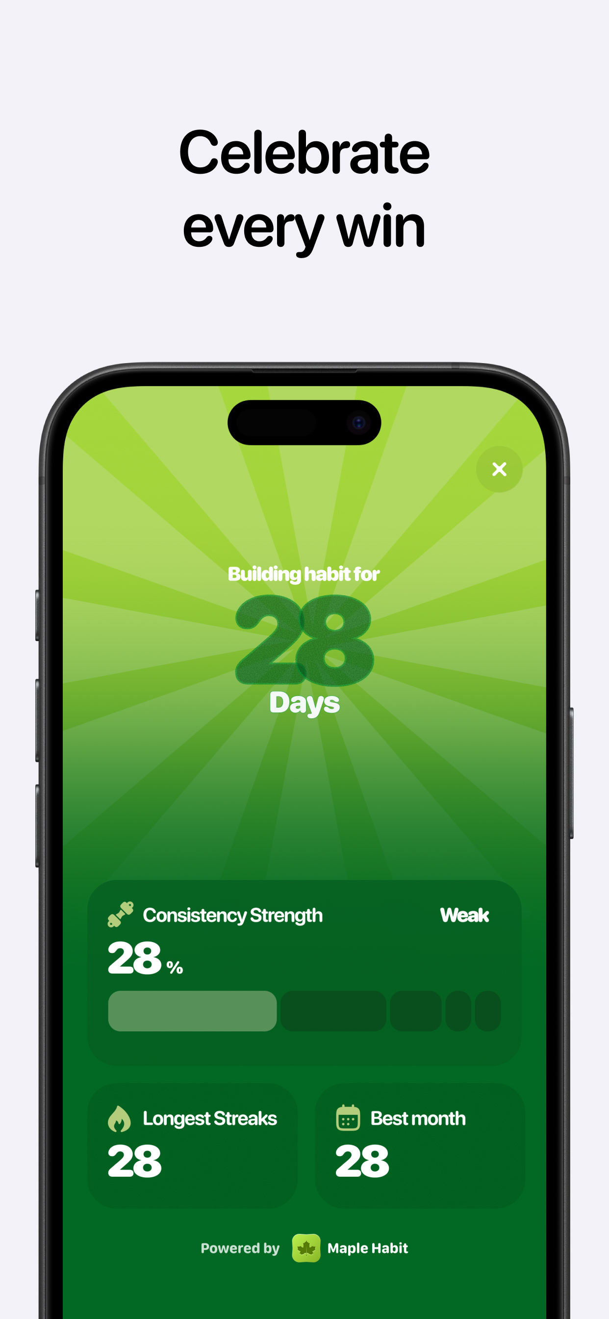 Maple: Habit Tracker & Streaks screenshot 3