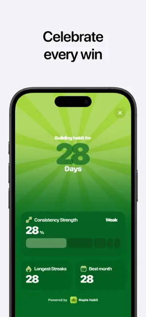 Maple: Habit Tracker & Streak screenshot 3