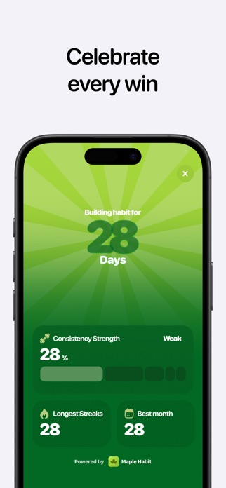 Maple: Habit Tracker & Streak Screenshot 3 of 10