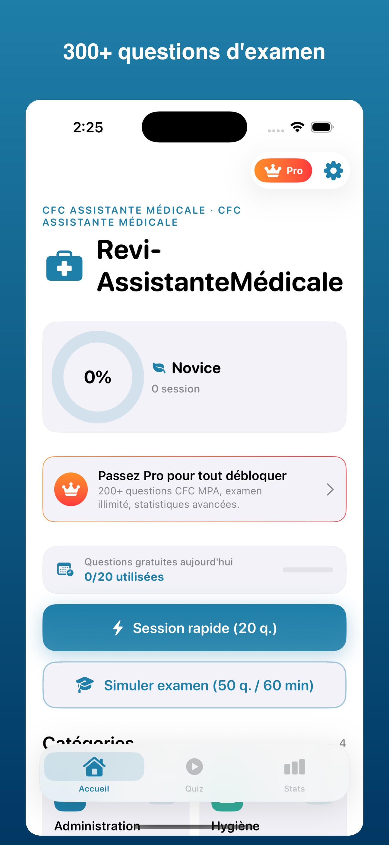 Screenshot 1 of Revi-Assist. Méd. – QCM CFC