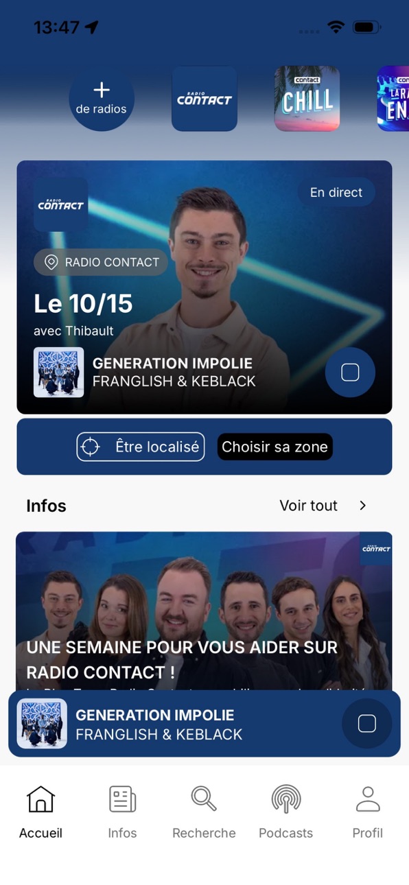 iPhone screenshot