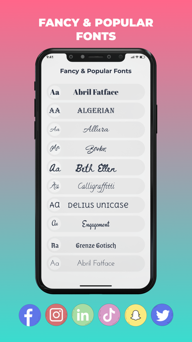 Cool Fonts Keyboard + facemoji Screenshot