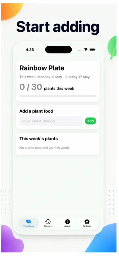 Rainbow Plate screenshot 2