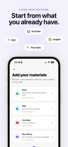 Socrati: AI Course Creator Screenshot 2 of 7