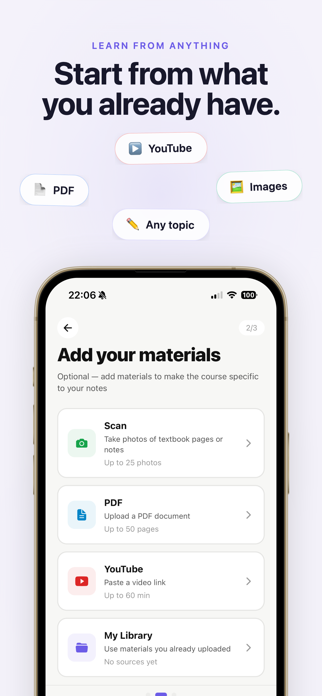 Socrati: AI Course Creator Screenshot 2 of 7
