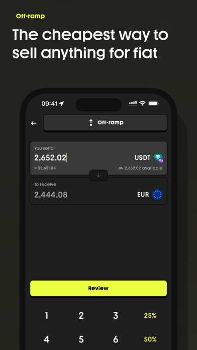 Mass - DeFi but mobile Screenshot