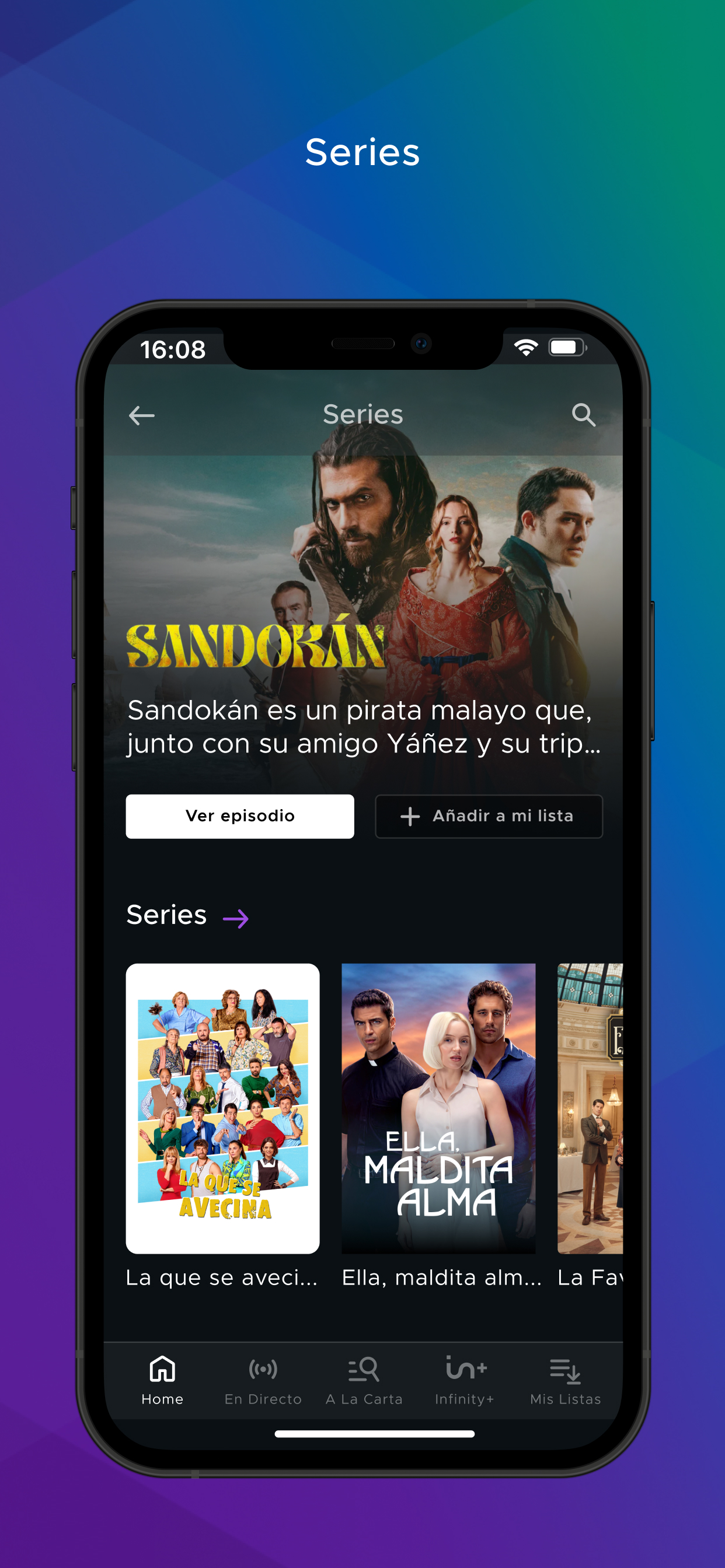 Mediaset Infinity España screenshot 3