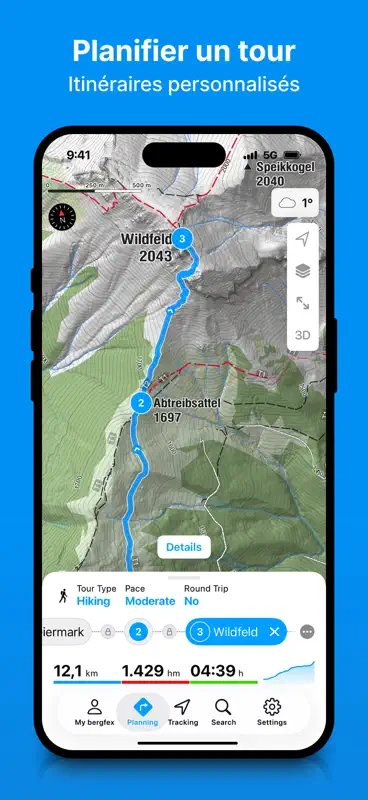 bergfex: Randonnée & Trace GPS screenshot 4 of 10