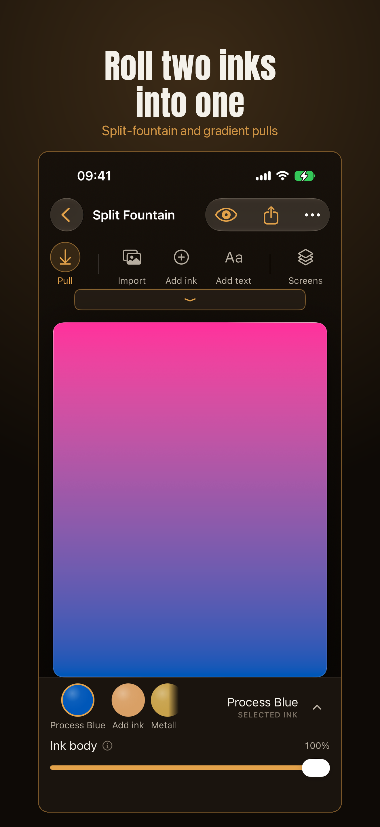 Overprint screenshot 2
